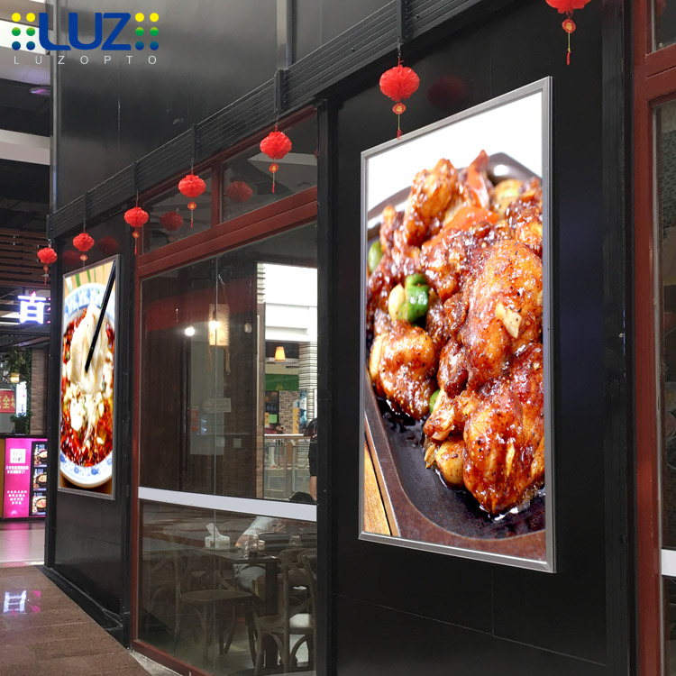 Light Box Menu Displays