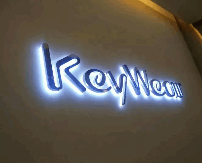 LED Backlit Letters