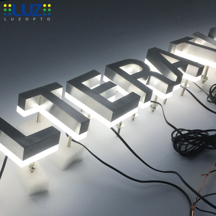 Letreros de aluminio premium para escaparates al por mayor para distribuidores y tiendas de letreros