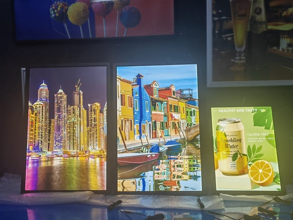 Letrero LED tipo marco vs. letrero luminoso tipo caja: ¿Cuál es mejor para su negocio en 2026?