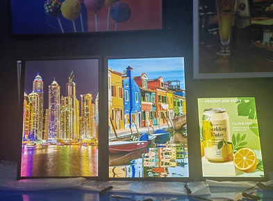 Letrero LED tipo marco vs. letrero luminoso tipo caja: ¿Cuál es mejor para su negocio en 2026?
