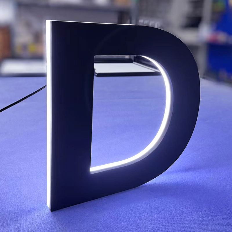 backlit letters for wall