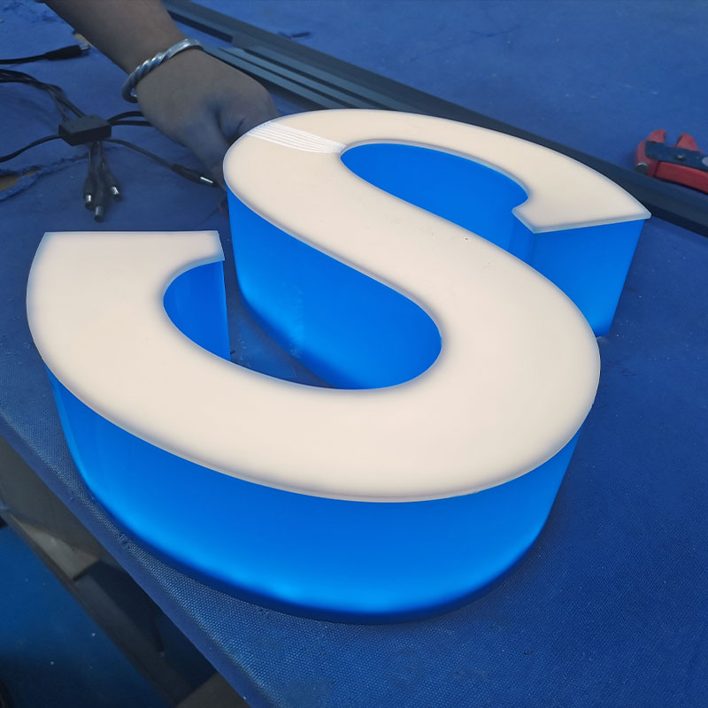 lit letters sign