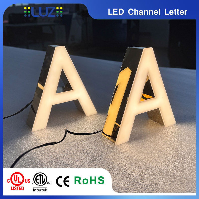 3D channel letters