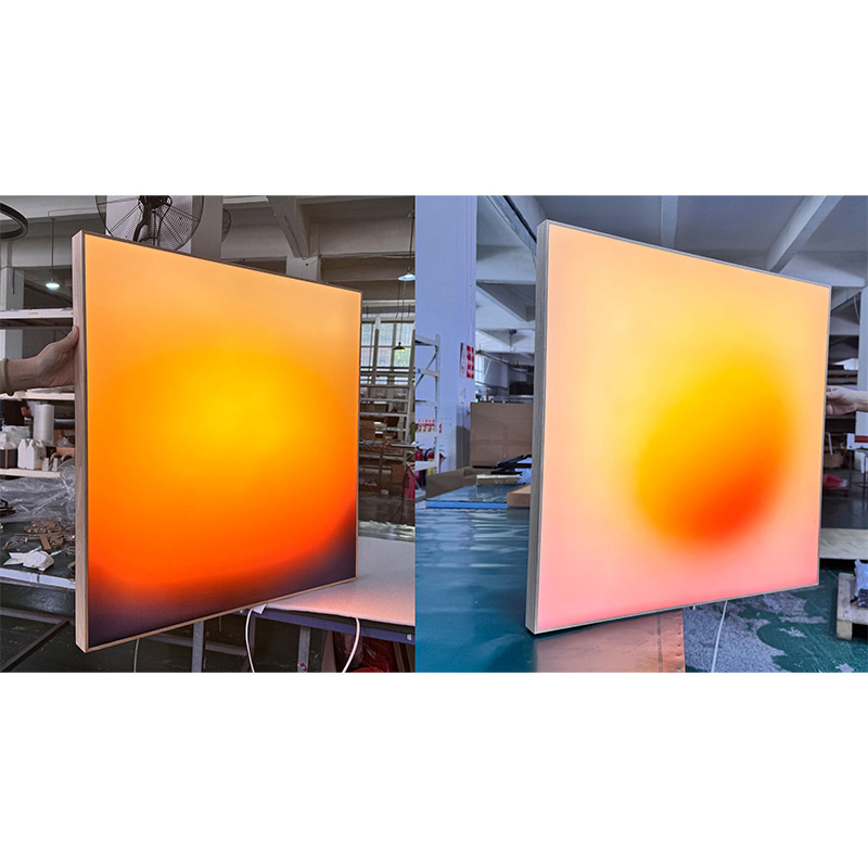 La guía definitiva para la iluminación ambiental inteligente: cómo el arte mural acrílico retroiluminado transforma los interiores modernos.