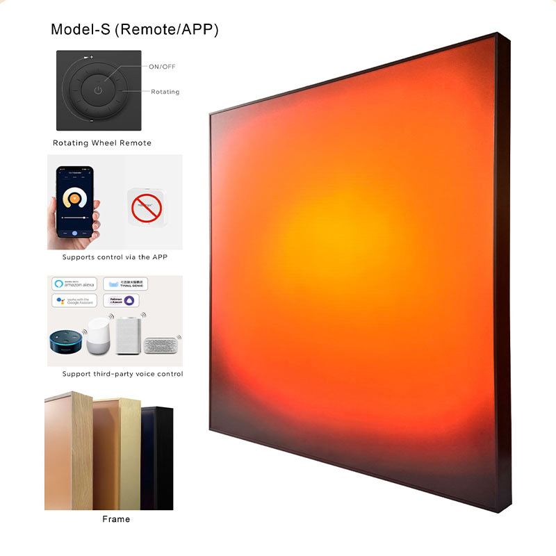 illuminated acrylic wall art