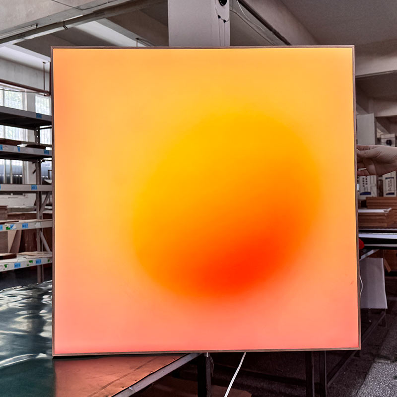 Aplique de pared acrílico retroiluminado – Aplique LED moderno para el hogar y el hotel.